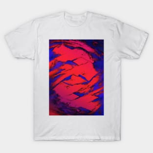 Fractured anger red T-Shirt